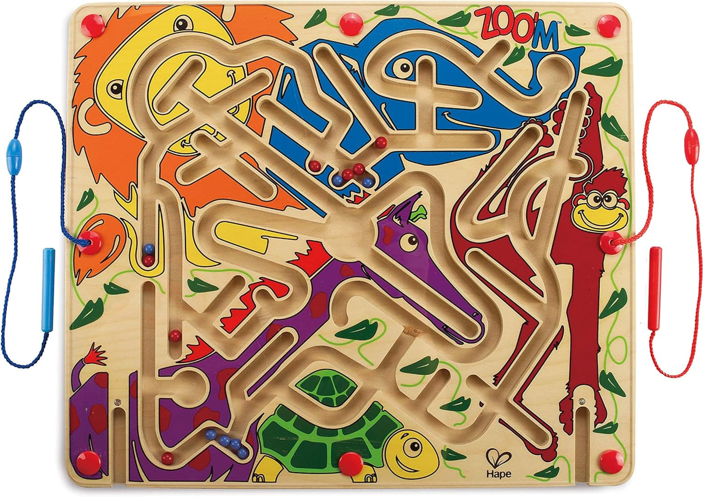 Hape Zoo'm Magnetic Wooden Bead Maze Puzzle
