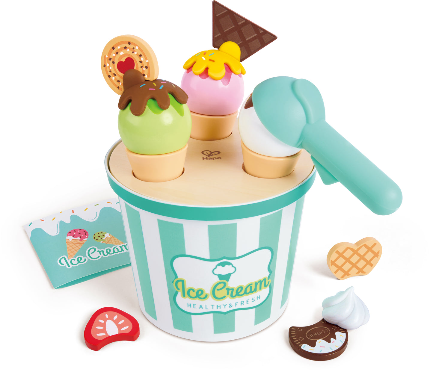 Hape Ice Cream Bucket Playset