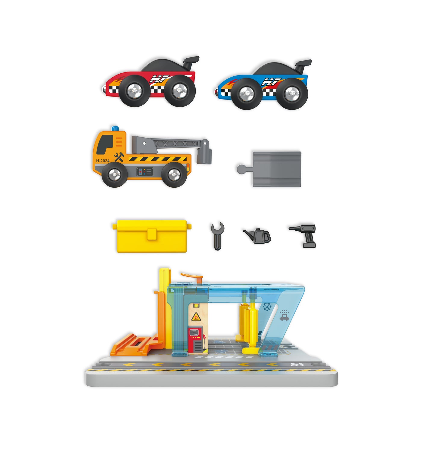 Hape Vehicles Service Play Set