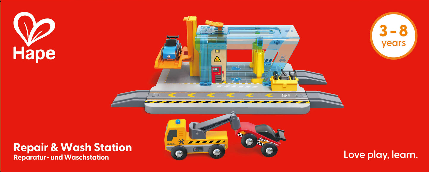 Hape Vehicles Service Play Set