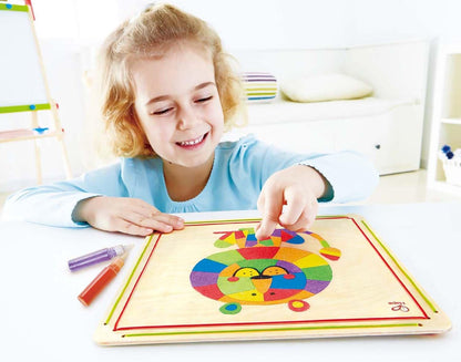 Hape King Of the Jungle Sand Art