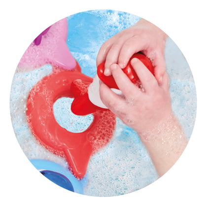 Tomy Toomies Bath Do Rae Mi Dolphins