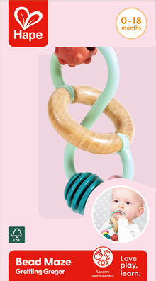 Hape Beaded Maze Teether