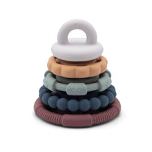 Jellystone Rainbow Stacker & Teether Toy - Earth