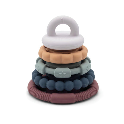 Jellystone Rainbow Stacker & Teether Toy - Earth