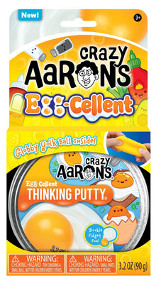 Crazy Aaron's Thinking Putty Trendsetters Egg-Cellent