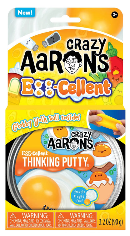 Crazy Aaron's Thinking Putty Trendsetters Egg-Cellent