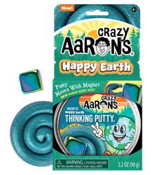 Crazy Aaron's Thinking Putty Magnetic Storm Happy Earth