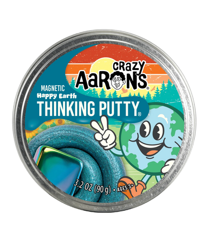 Crazy Aaron's Thinking Putty Magnetic Storm Happy Earth