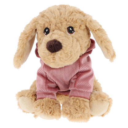 Keel Toys 18cm Keeleco Puppy in Hoodie 4 Asstd
