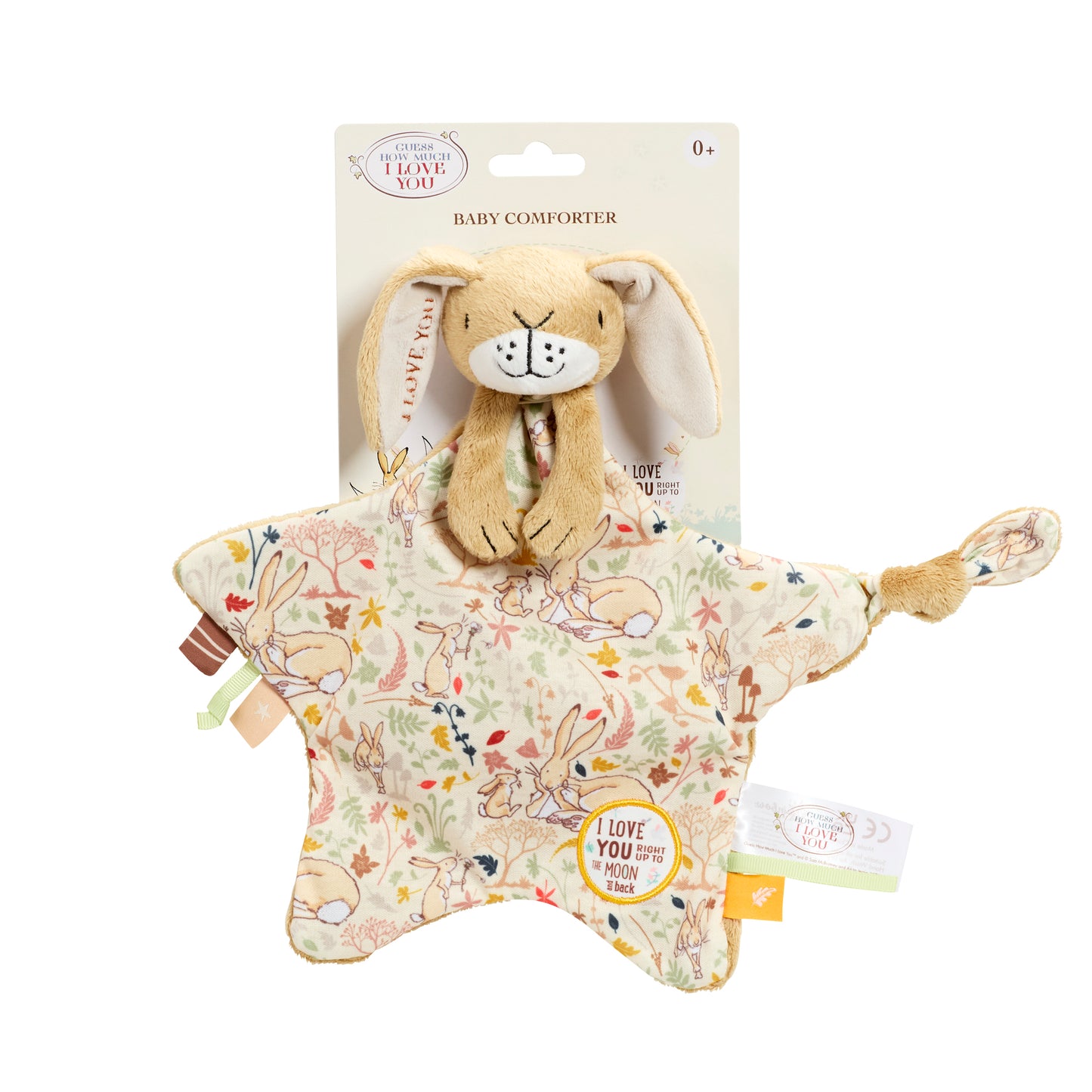 Rainbow Designs  Guess How Much I Love You Muslin Comforter