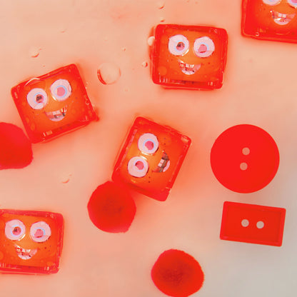 Glo Pals 4-Cube Set - Sammy - Red
