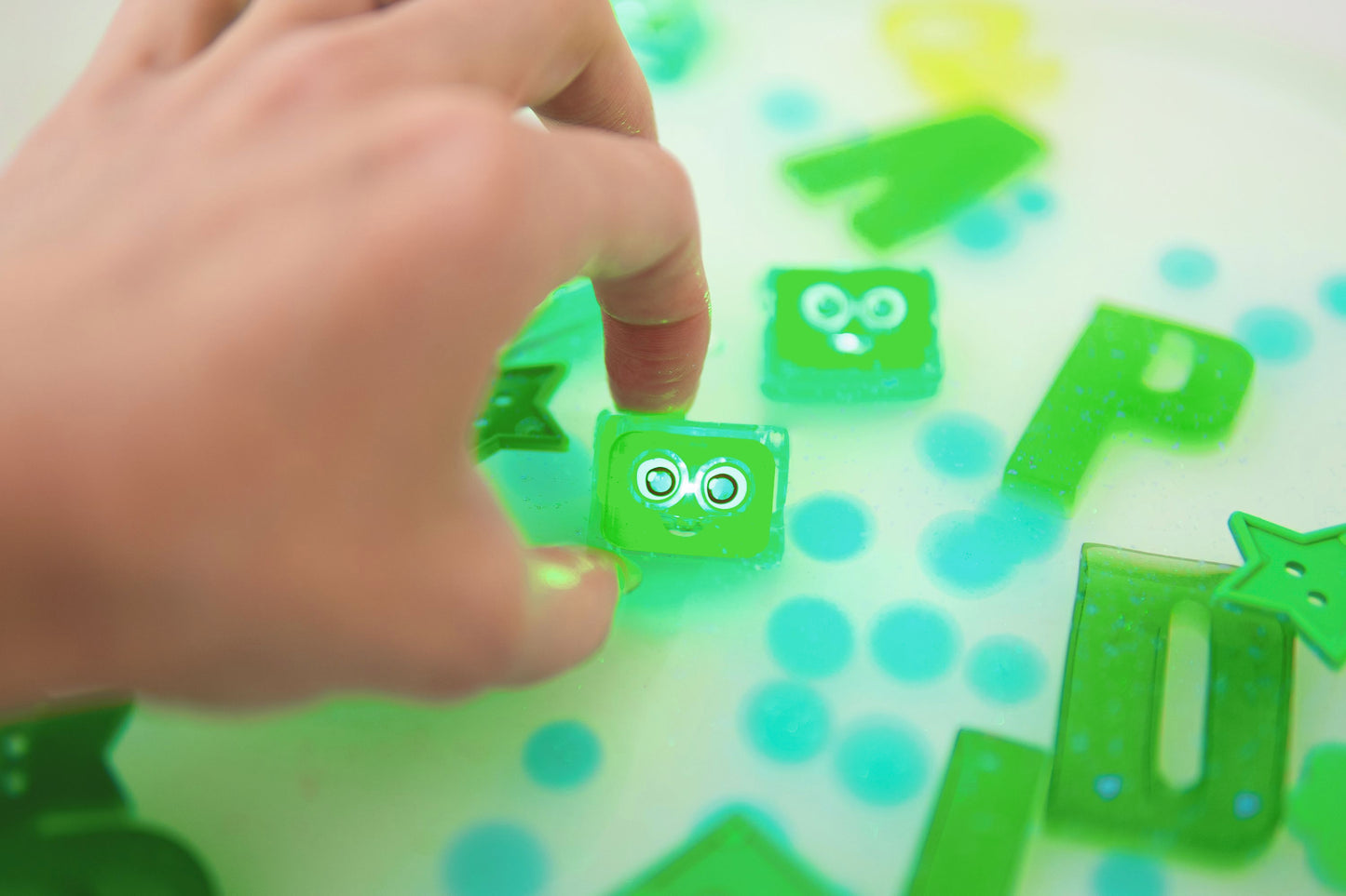Glo Pals 4-Cube Set - Pippa - Green