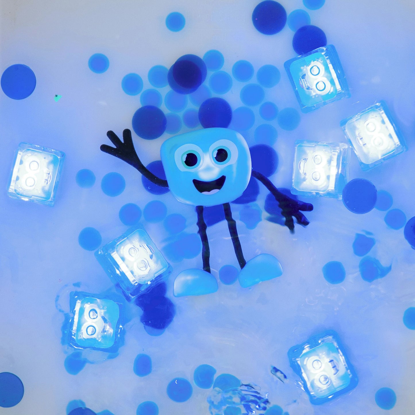 Glo Pals 4-Cube Set -  Blair -Blue