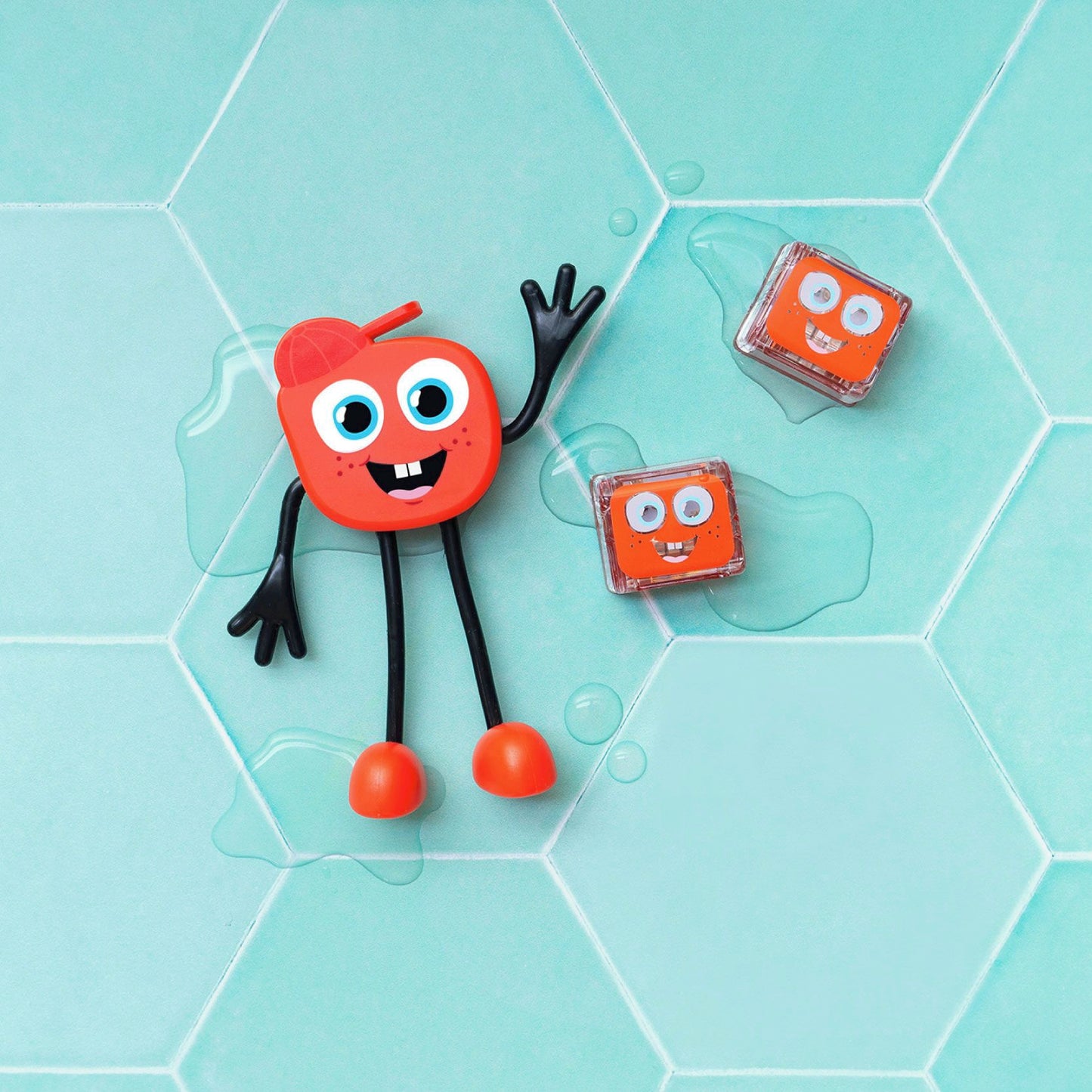 Glo Pals 4-Cube Set - Sammy - Red