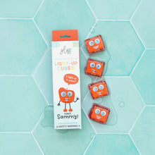Glo Pals 4-Cube Set - Sammy - Red