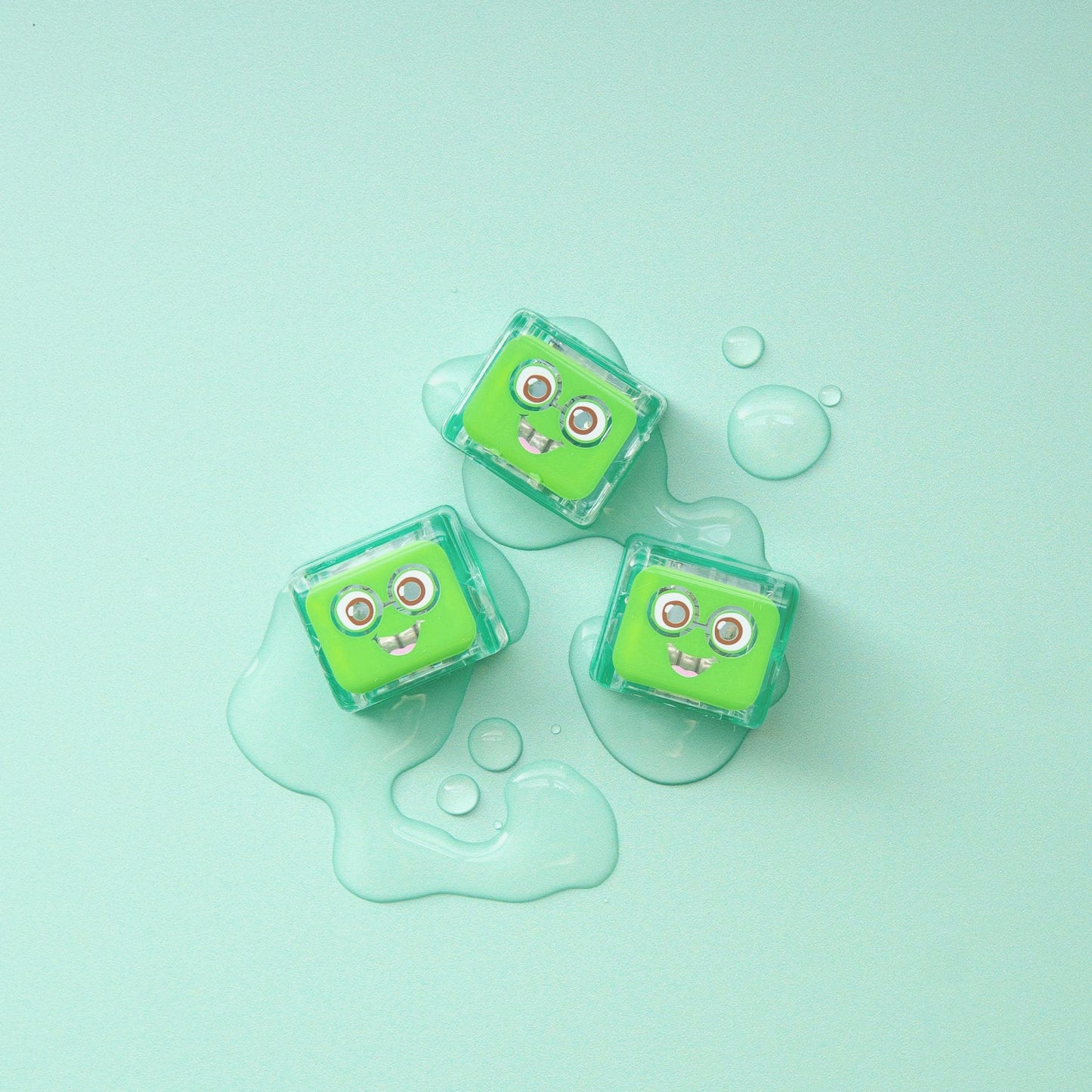 Glo Pals 4-Cube Set - Pippa - Green