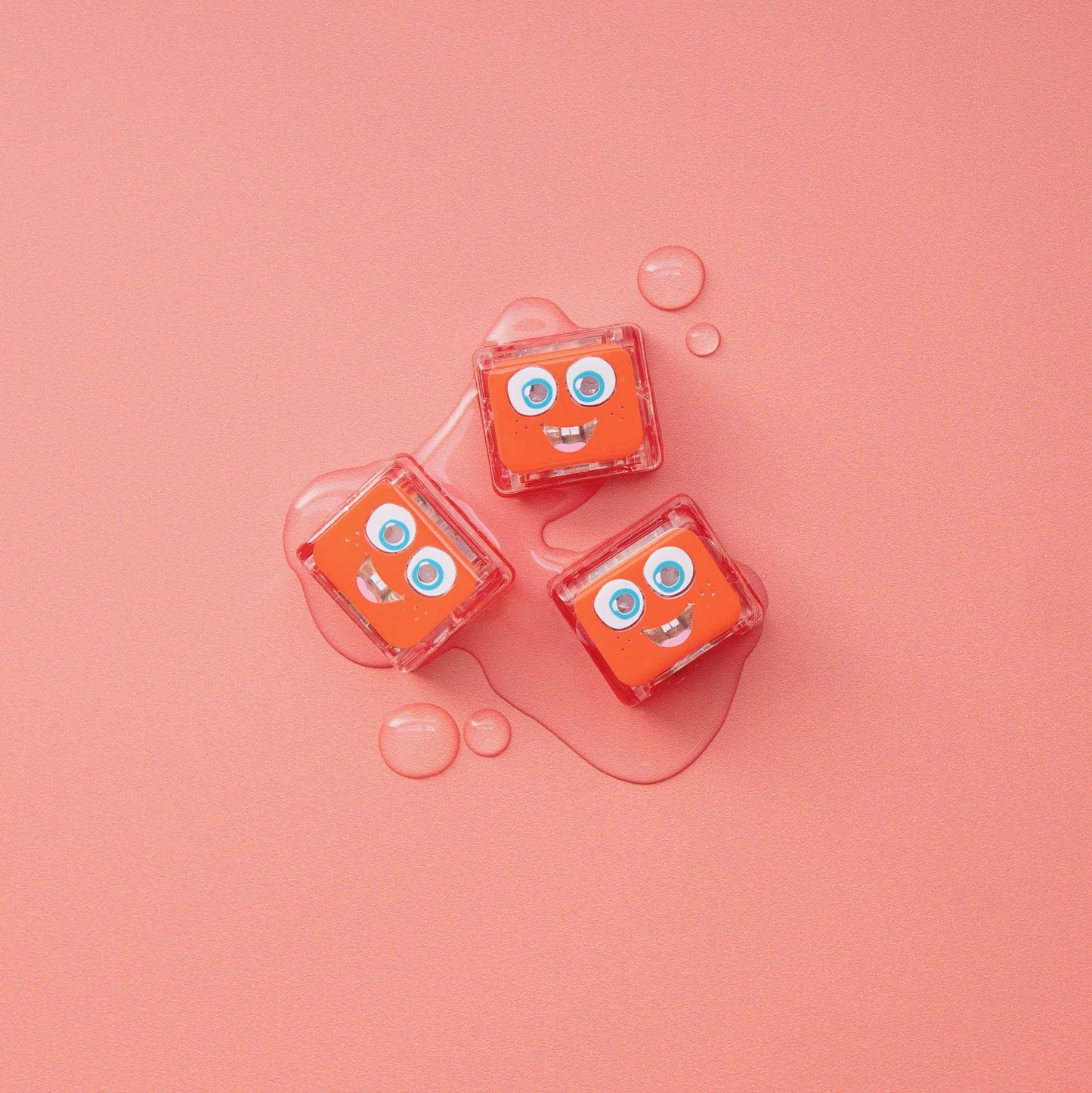 Glo Pals 4-Cube Set - Sammy - Red
