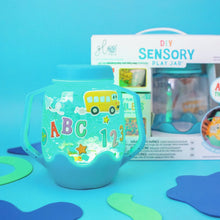 Glo Pals Glo Pals DIY Sensory Jar Gift Set - Blue - ABC