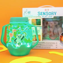 Glo Pals Glo Pals DIY Sensory Jar Gift Set - Green - Zoo
