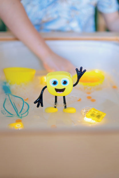 Glo Pals 4-Cube Set - Alex - Yellow