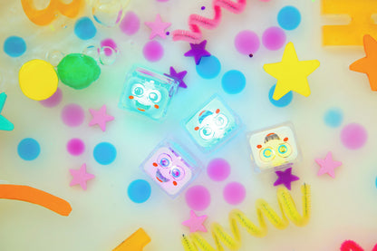 Glo Pals 4-Cube Set - Alex - Yellow