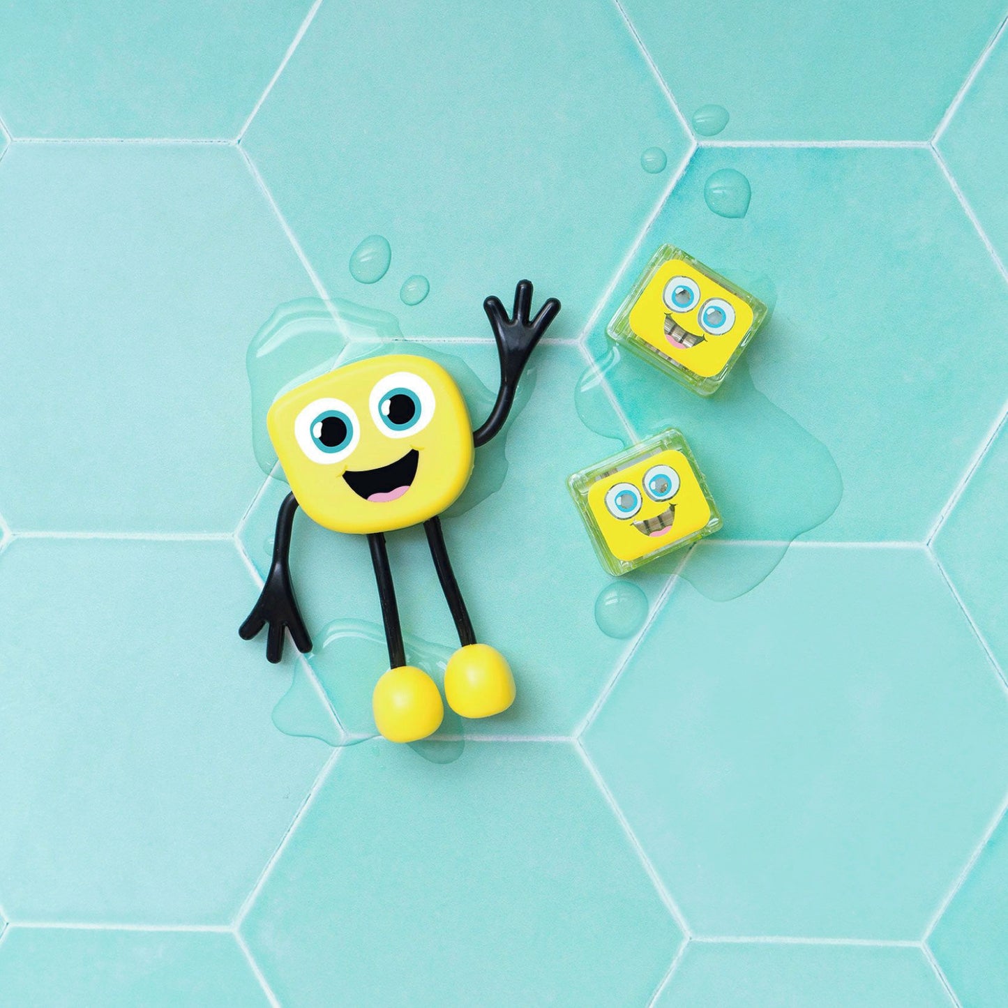 Glo Pals 4-Cube Set - Alex - Yellow