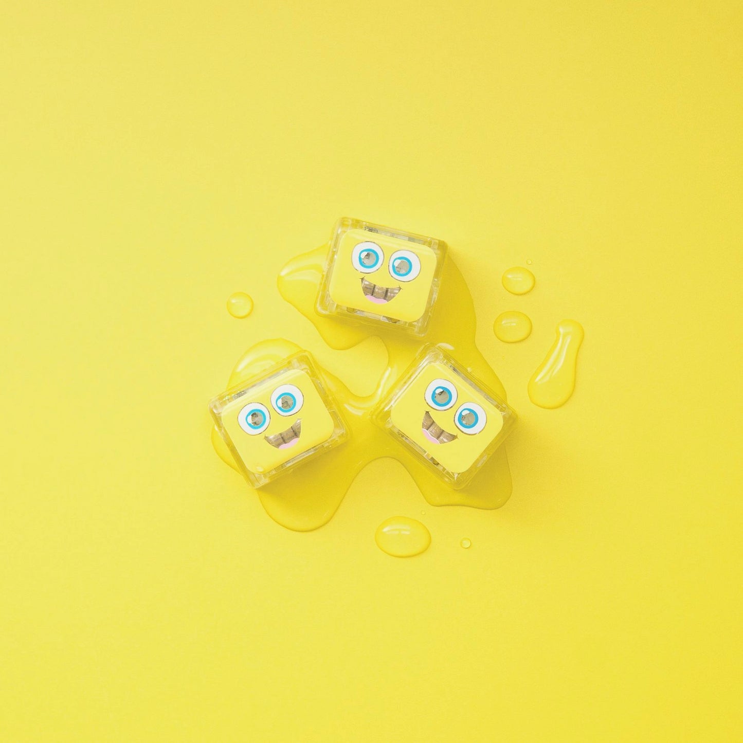 Glo Pals 4-Cube Set - Alex - Yellow