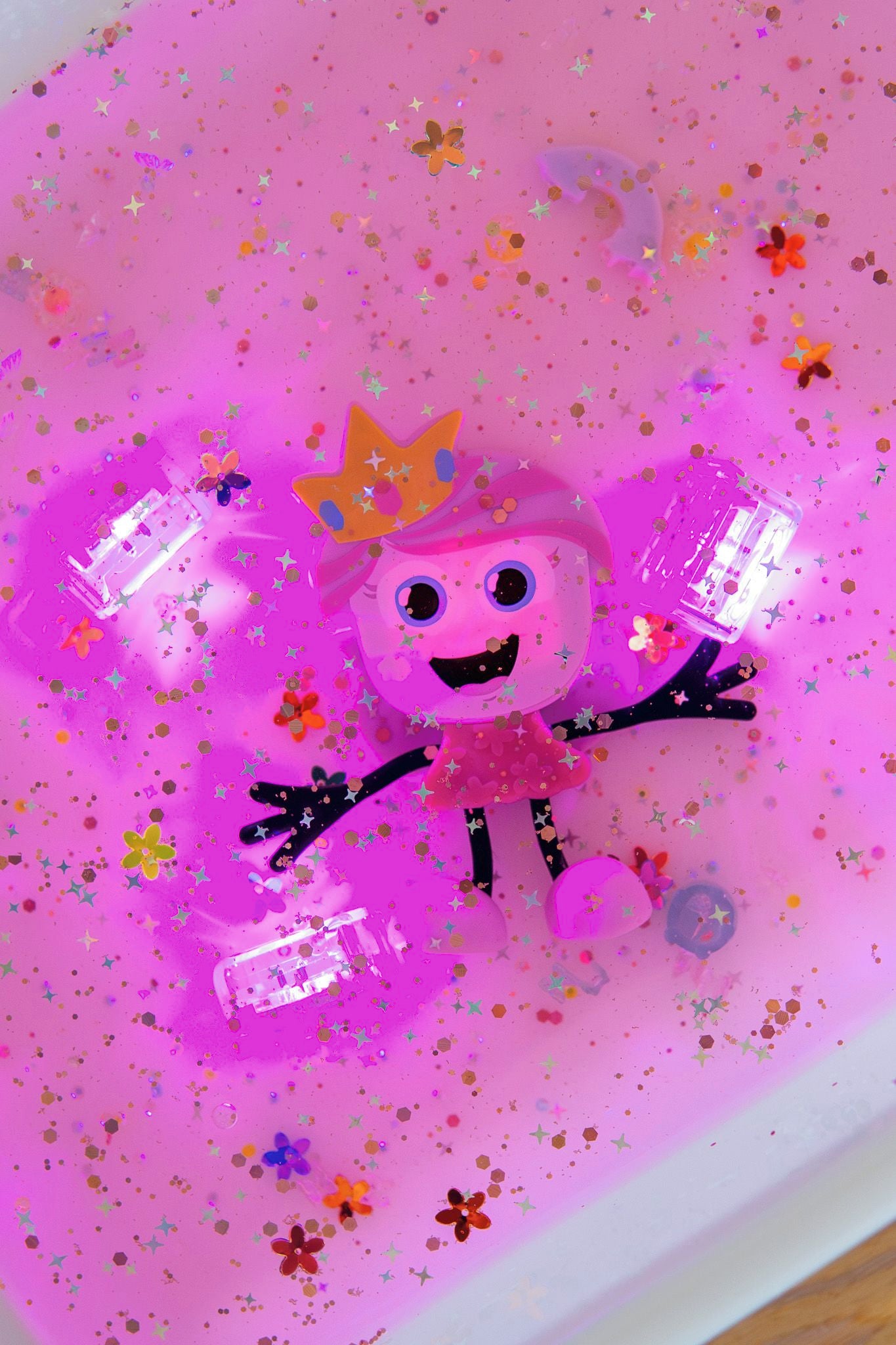Glo Pals 4-Cube Set - Ida -Pink