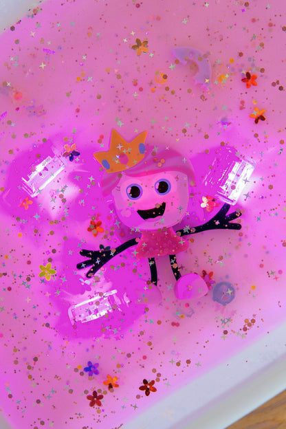 Glo Pals 4-Cube Set - Ida -Pink