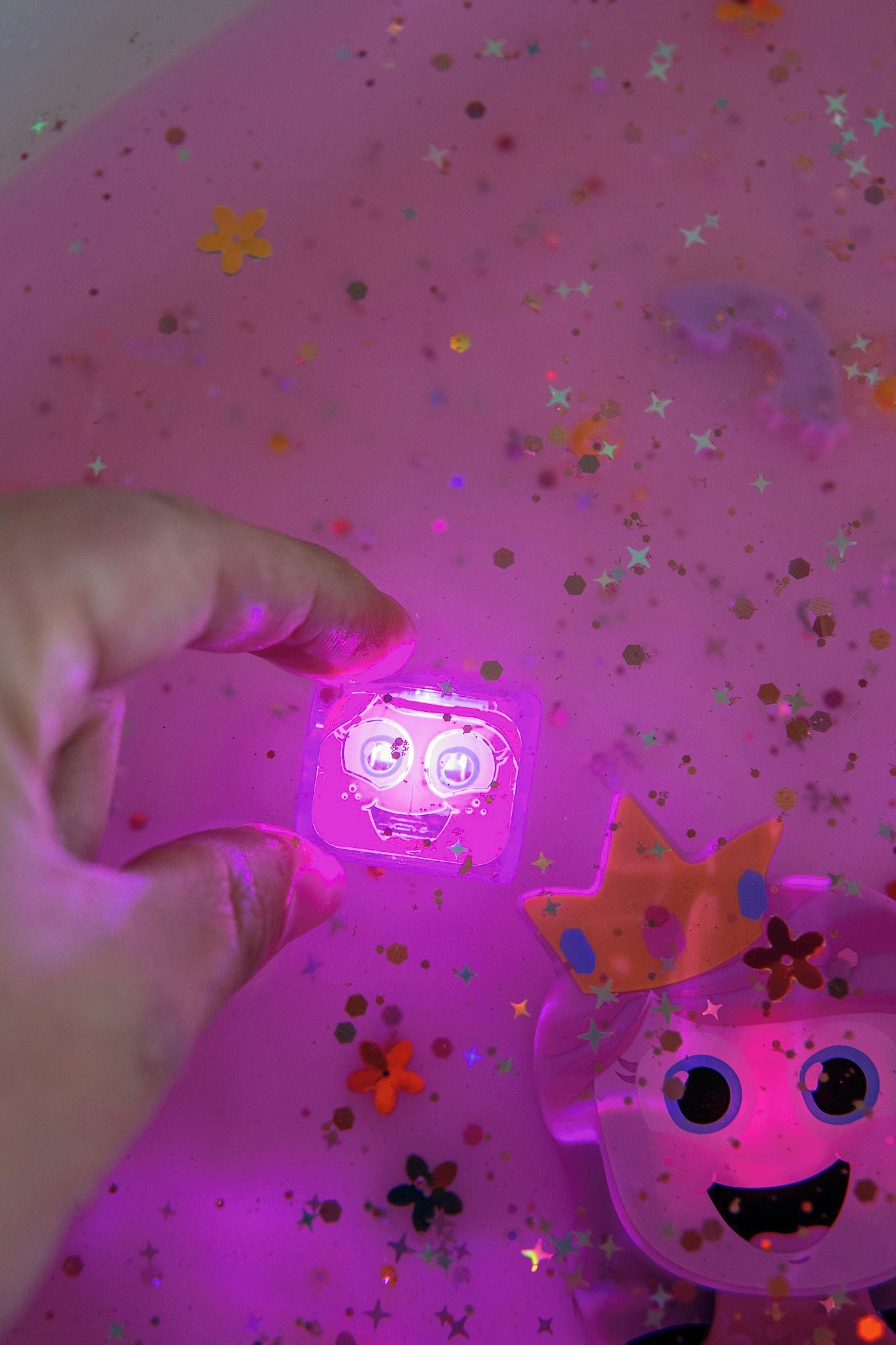 Glo Pals 4-Cube Set - Ida -Pink