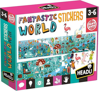 Headu Fantastic World Puzzle & Stickers