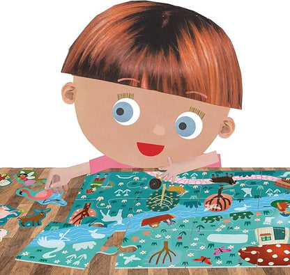 Headu Fantastic World Puzzle & Stickers