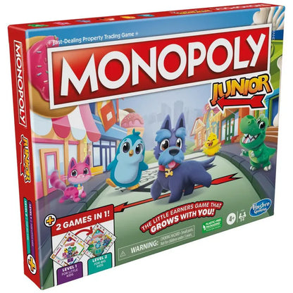 Hasbro Monopoly Junior - 2 Games In 1