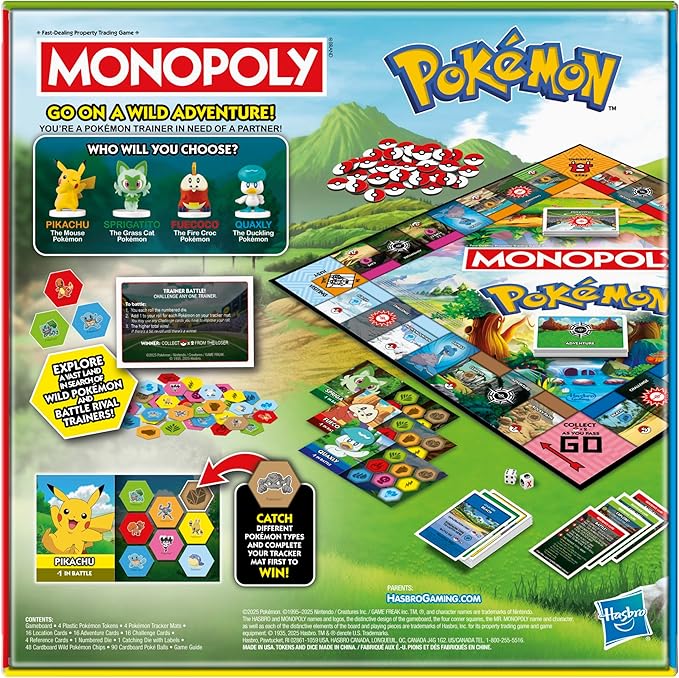 Monopoly Pokemon Game
