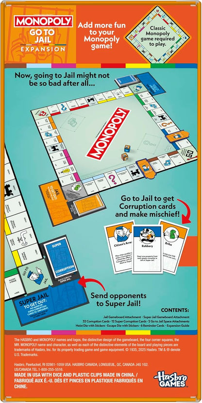 Monopoly Expansion Go To Jail