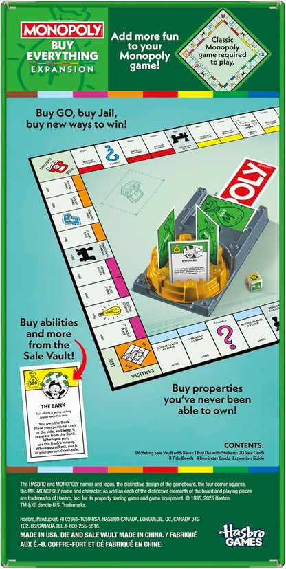 Monopoly Expansion Buy Everything