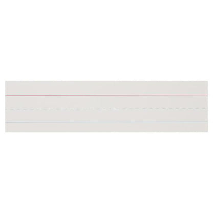 Clever Kidz Pkt30 WipeOff Phrase Strips 3''X12''  White