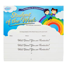 Clever Kidz Pkt25 Reward Certificates  Student Of The Week