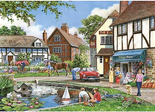 The House Of Puzzles A Busy Day 1000 Piece Puzzle