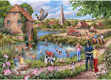 The House Of Puzzles Doggy Paddle 1000 Piece Puzzle