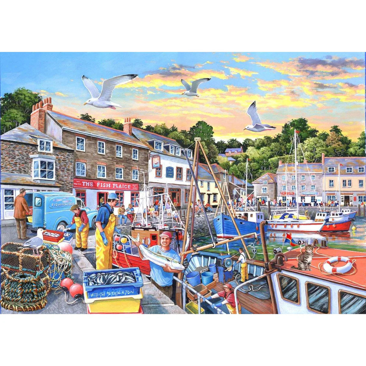 The House Of Puzzles No. 26 - Catch of the Day 1000 Piece Puzzle