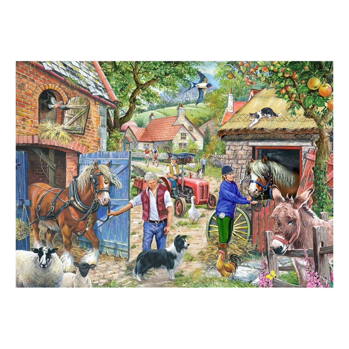 The House Of Puzzles Appletree Lane 1000 Piece Puzzle