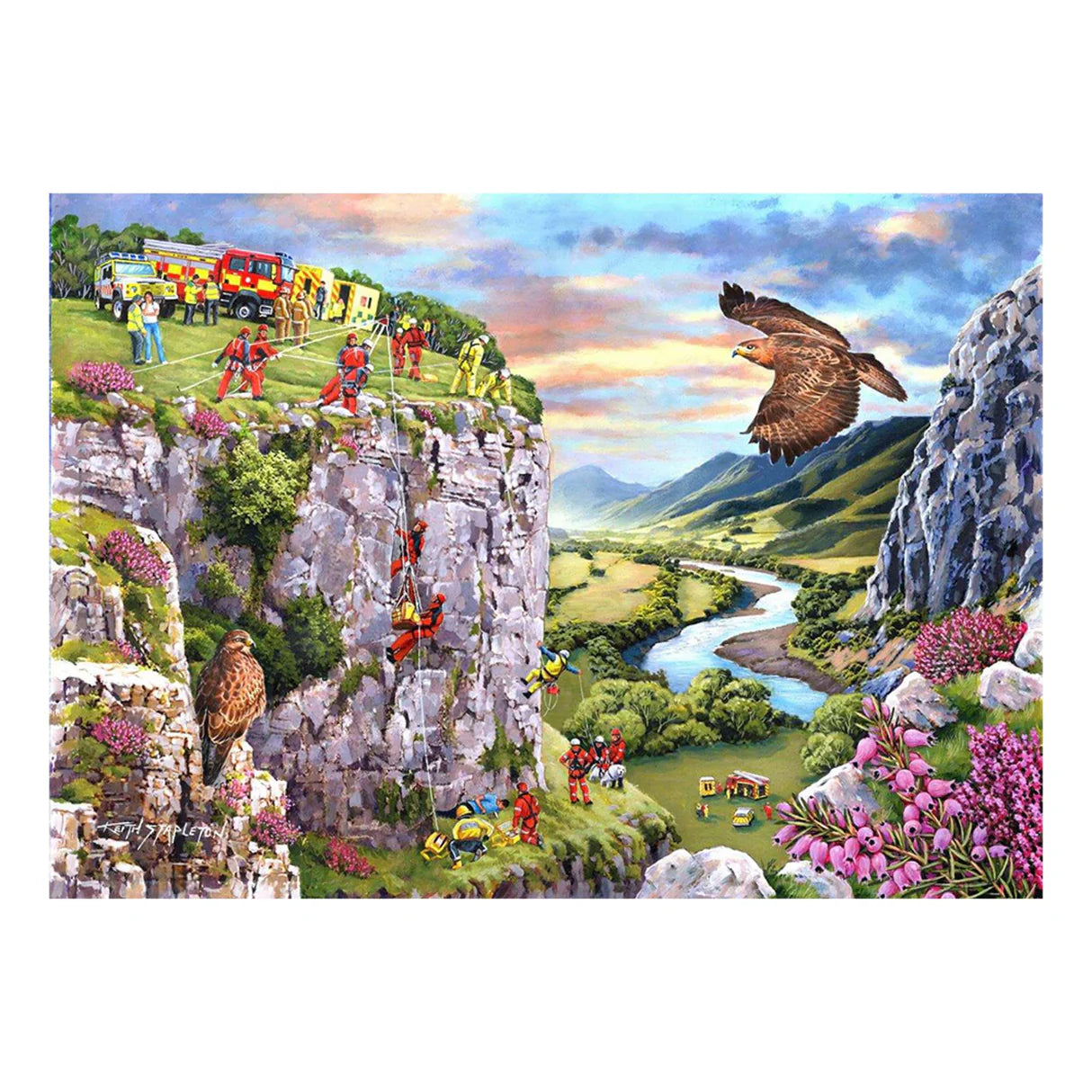 The House Of Puzzles Everyday Heroes 1000 Piece Puzzle