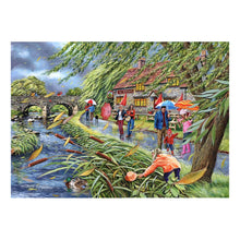 The House Of Puzzles Wind at the Willows 1000 Piece Puzzle