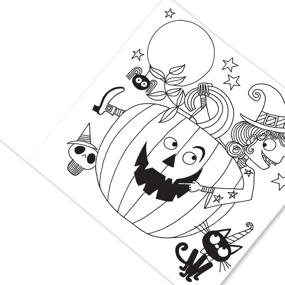 Rachel Ellen Halloween Colouring Book