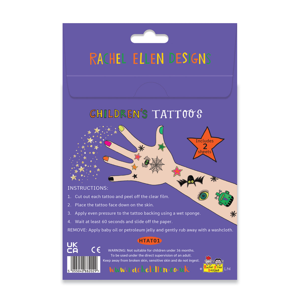 Rachel Ellen Halloween Tattoos
