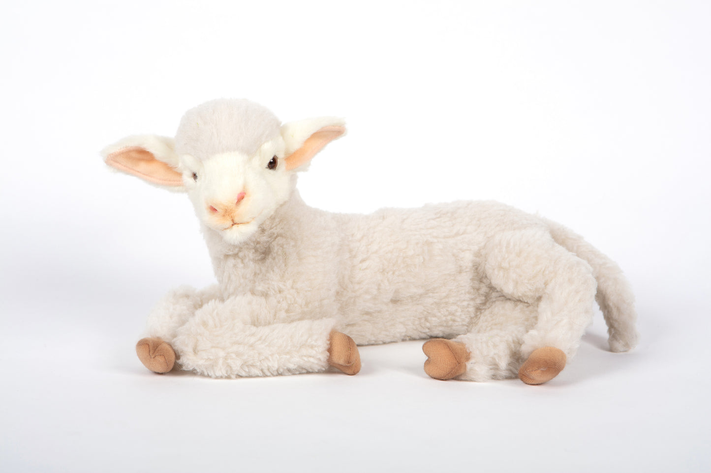 Hansa White Lamb Laying