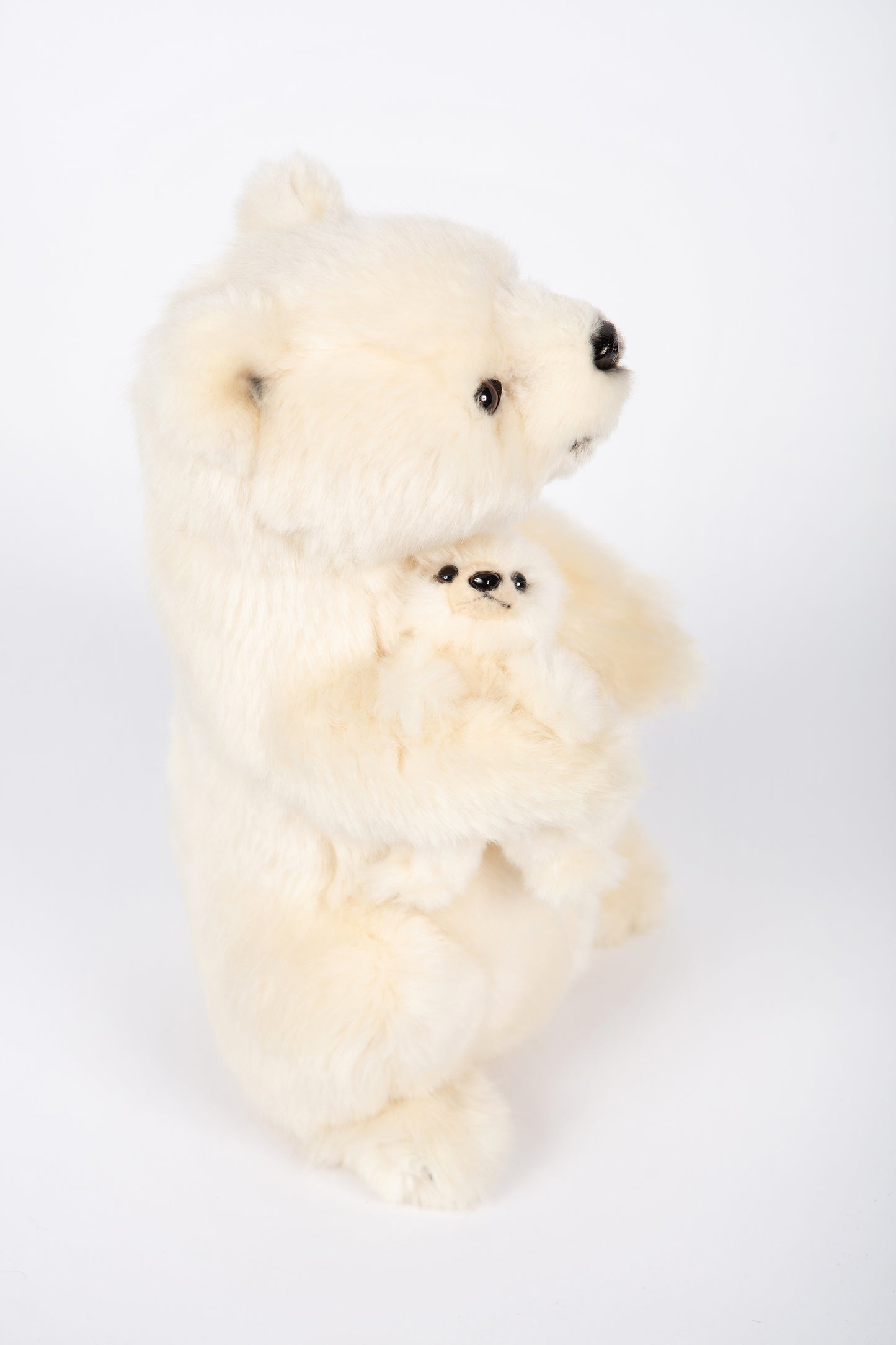 Hansa Polar Bear Mama with Baby