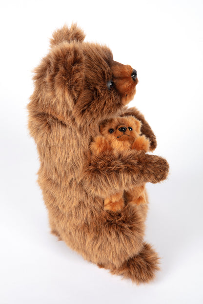 Hansa Brown Bear Mama with Baby